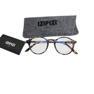 Izipizi Unisex Screen Protector Glasses SCR#D C18 DJ +0.00/PD Blue Tortoise New